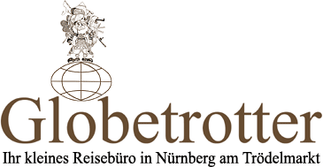 Reisebüro Globetrotter in Nürnberg am Trödelmarkt